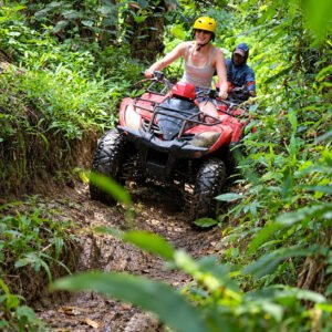 ATV Nature Discovery Through Tropical Jungle