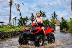 Joyful ATV Nature Discovery Ride Through Tropical Waters